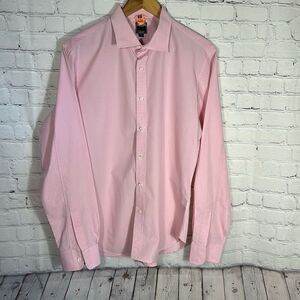 Todd Snyder Shirt Mens Size Large Pink‎ Button Down Cotton Long Sleeve